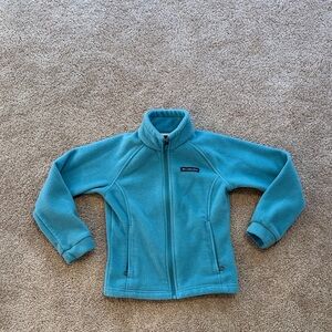Columbia Turquoise Fleece Jacket